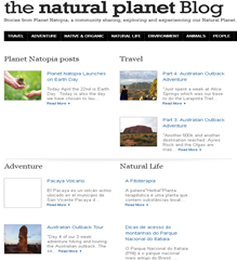 Planet Natopia – Integrating a Blog