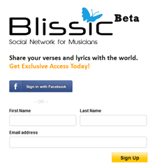 Blissic – A Social Networking Site
