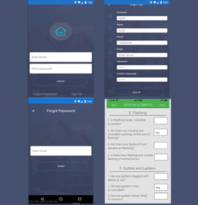 Portfolio SynapseCo - Development of a Cross-Platform App for Roofing Industry in USA - RedTarp Big