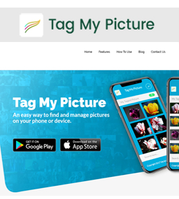 Redesigning a Website for Digital Media Company in USA – Tag My Picture