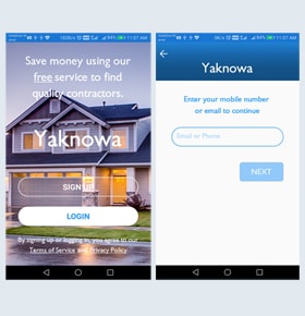 SynapseCo Portfolio Hybrid Mobile App Development for Real Estate Industry, USA - Yaknowa