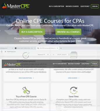 Website Development for Education Industry ‘MasterCPE’ in CakePHP