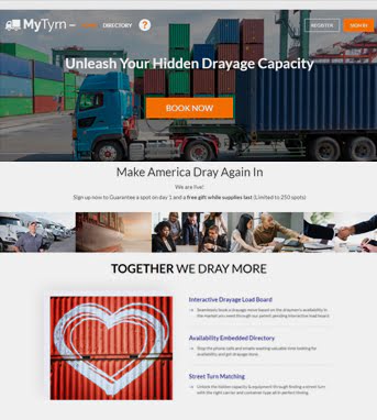 Website Development for Logistics Industry ‘My Tyrn’ in Laravel