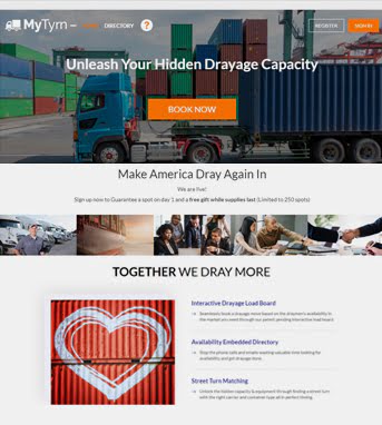 Website Development for Logistics Industry ‘My Tyrn’ in Laravel